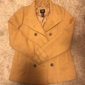 NWOT Girls Peacoat with Gloves